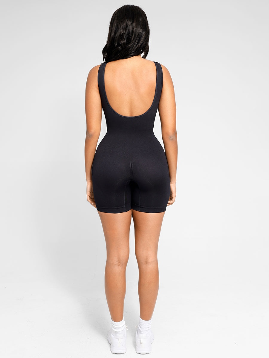 Lush High-Neck Shapewear Romper Dames - Naadloos Sculpting Comfort Elegante Pasvorm