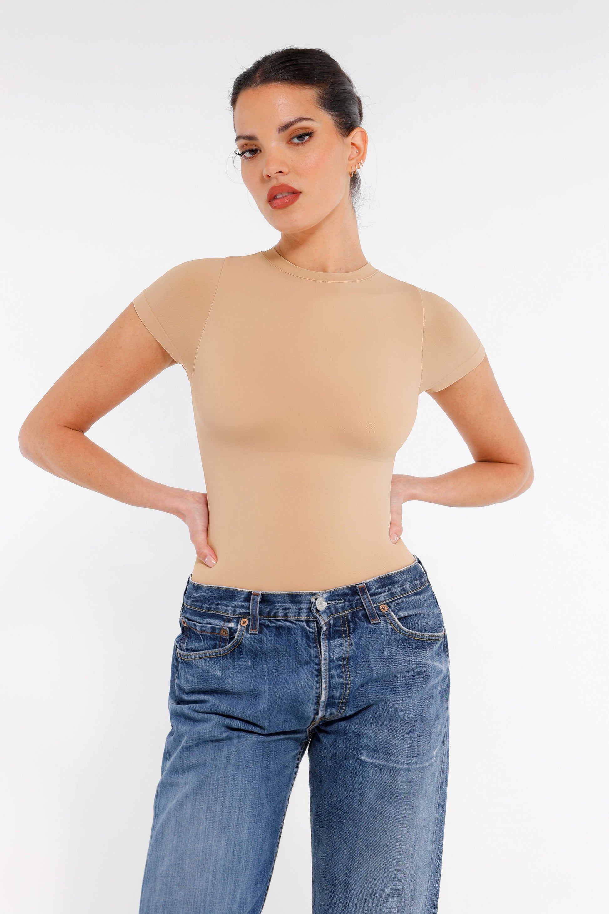 Lush SeamForm Naadloze Corrigerende Shapewear Bodysuit Tanktop voor een Perfect Silhouet