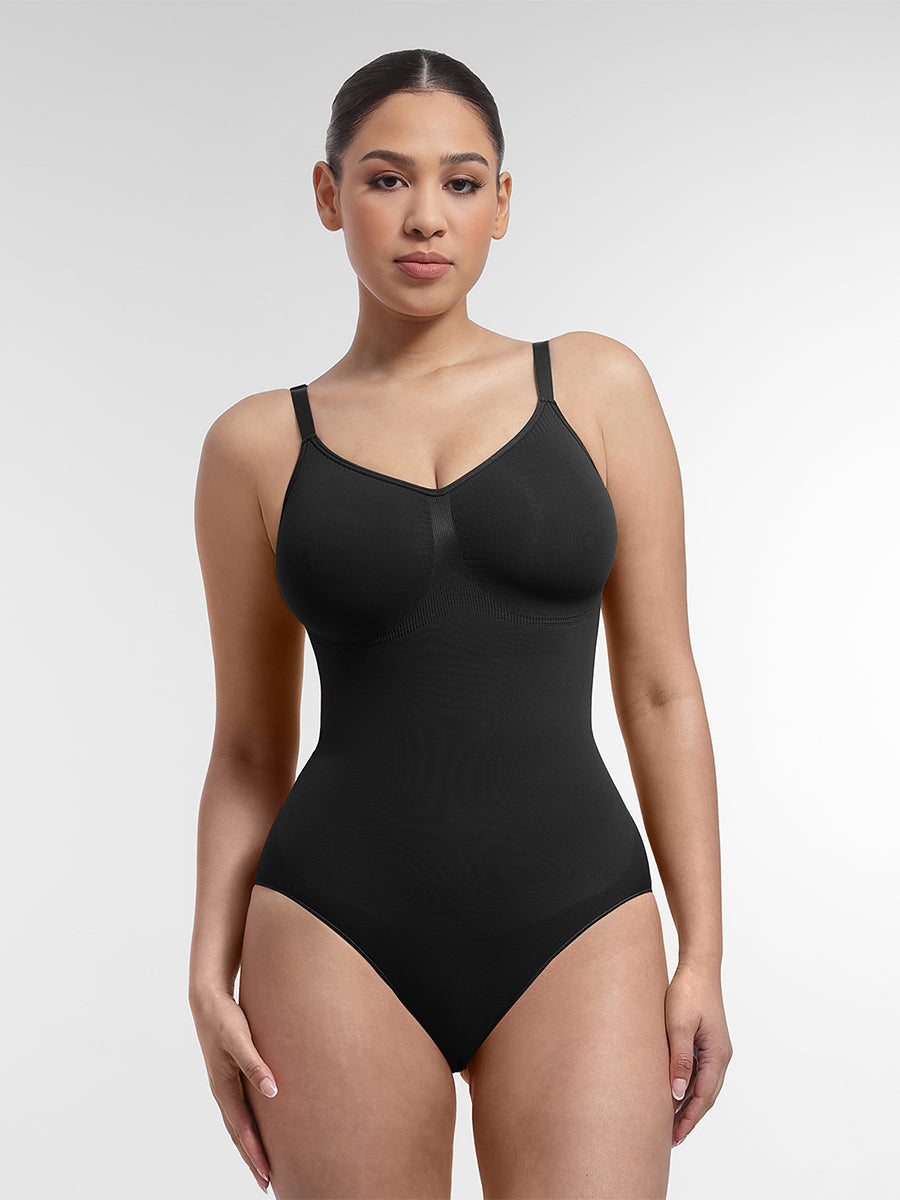 Lush Essence Naadloos Corrigerend Bodysuit: Comfortabele Body Shaper met Slipje