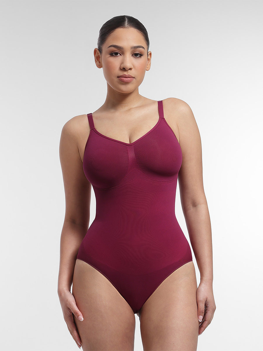 Lush Essence Naadloos Corrigerend Bodysuit: Comfortabele Body Shaper met Slipje