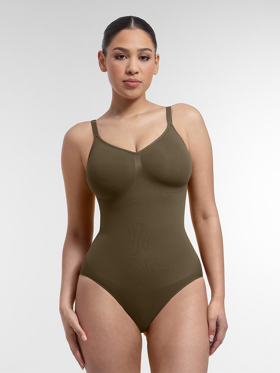 Lush Essence Naadloos Corrigerend Bodysuit: Comfortabele Body Shaper met Slipje
