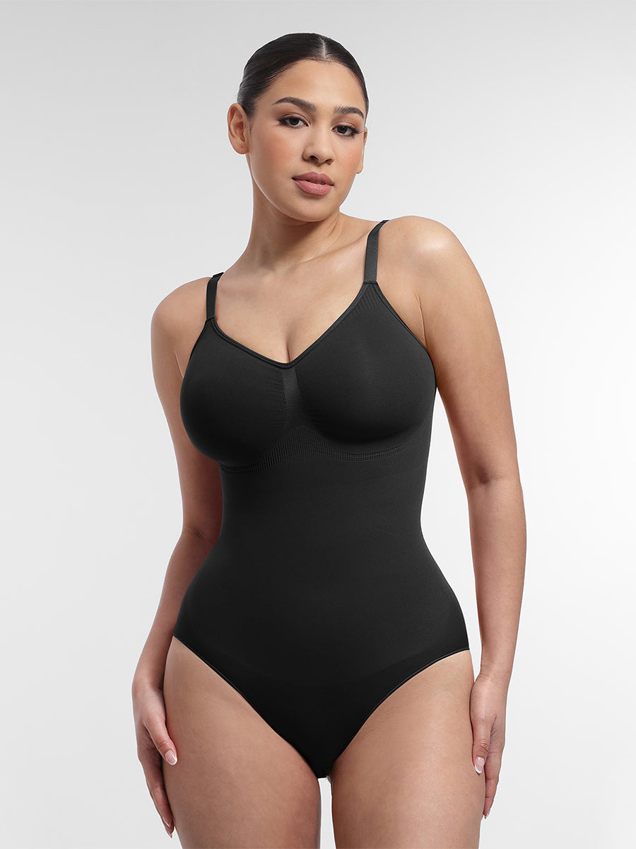 Lush Essence Naadloos Corrigerend Bodysuit: Comfortabele Body Shaper met Slipje