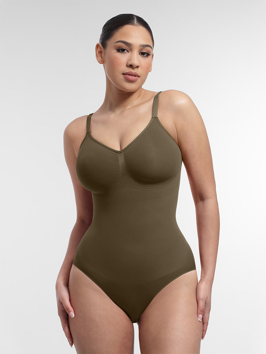 Lush Essence Naadloos Corrigerend Bodysuit: Comfortabele Body Shaper met Slipje