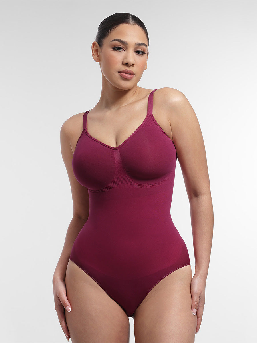 Lush Essence Naadloos Corrigerend Bodysuit: Comfortabele Body Shaper met Slipje
