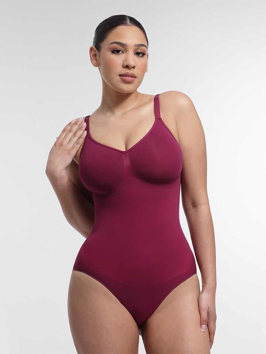 Lush Essence Naadloos Corrigerend Bodysuit: Comfortabele Body Shaper met Slipje