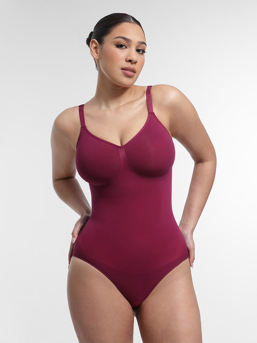 Lush Essence Naadloos Corrigerend Bodysuit: Comfortabele Body Shaper met Slipje