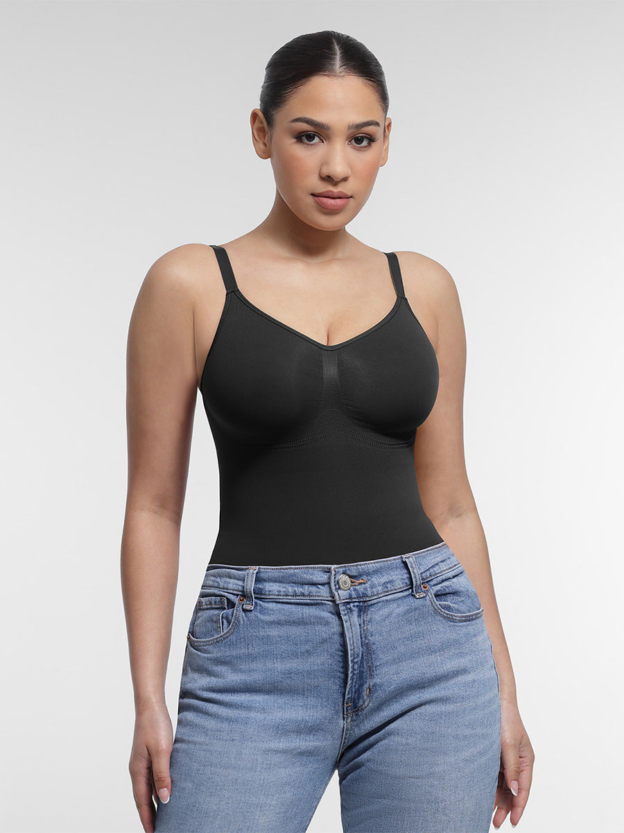 Lush Essence Naadloos Corrigerend Bodysuit: Comfortabele Body Shaper met Slipje