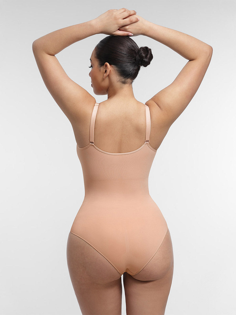 Lush Essence Naadloos Corrigerend Bodysuit: Comfortabele Body Shaper met Slipje
