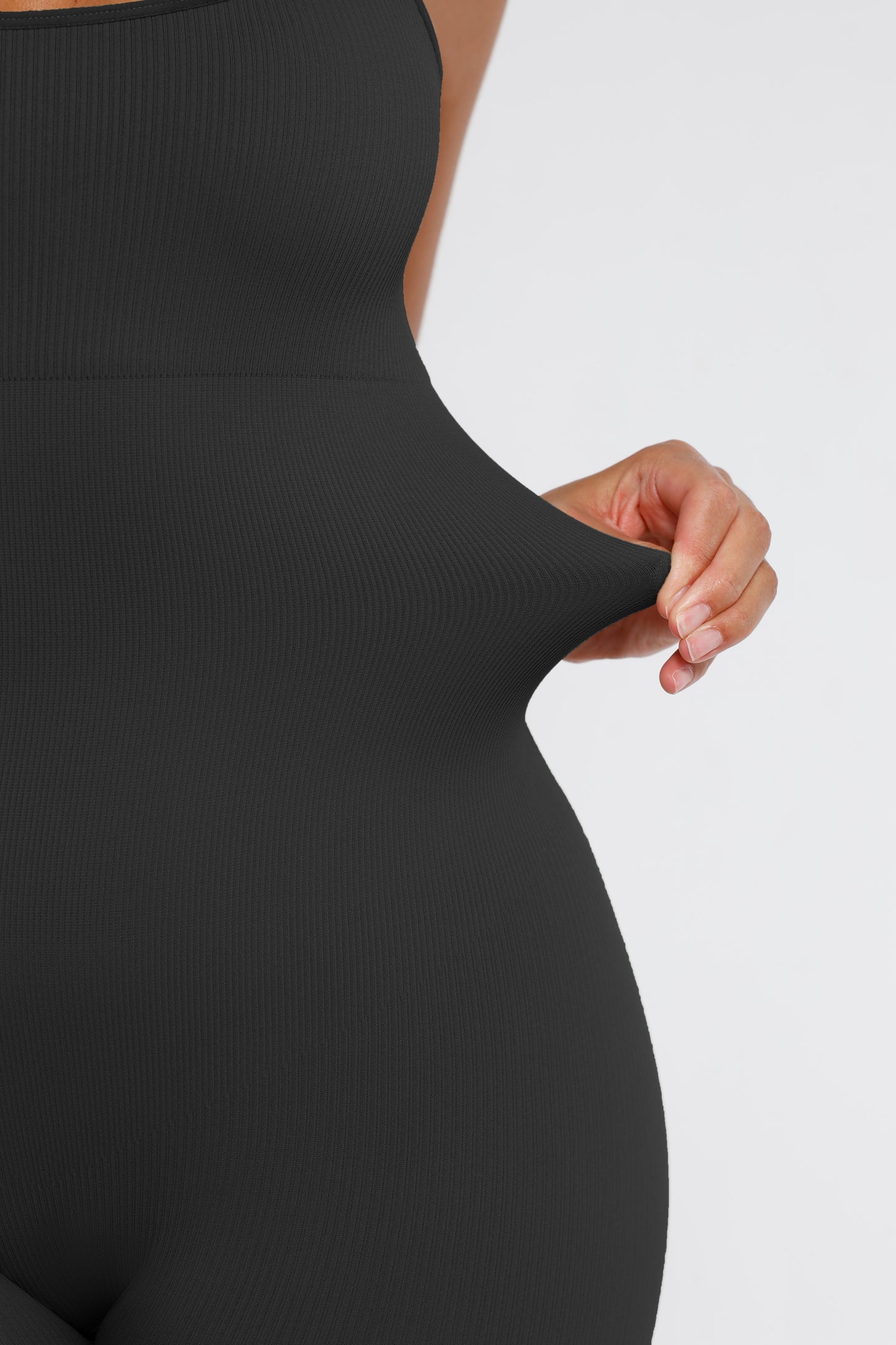 Lush Naadloze Corrigerende Jumpsuit: Comfortabele Spaghetti Bandjes Bodysuit Shapewear Dames